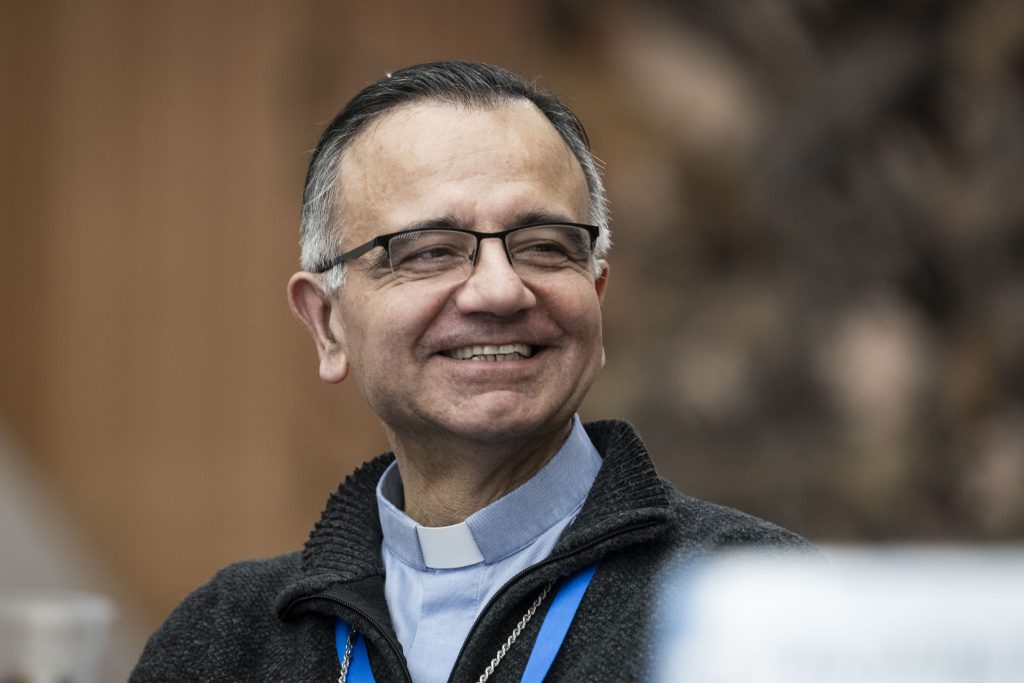 Vaticano, 31 marzo 2025.
Seconda Assemblea Sinodale della Chiesa Italiana.
Mons. Erio Castellucci, arcivescovo di Modena e Vice-Presidente della CEI